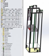 垂直升降類立體停車庫提升裝置的設(shè)計(jì)
